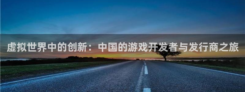 充值usdt二维码：虚拟世界中的创新：中国的游戏开发者与发行商之旅