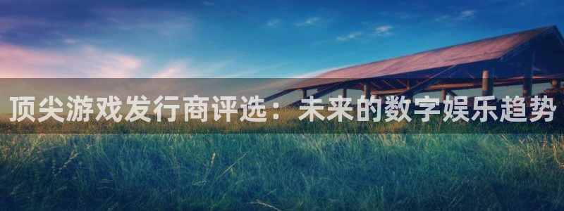 usdt交易平台：顶尖游戏发行商评选：未来的数字娱乐趋势